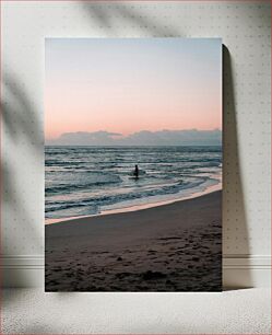 Πίνακας, Surfer at Dusk Σέρφερ στο σούρουπο