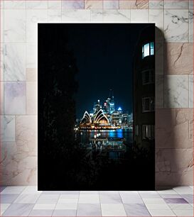 Πίνακας, Sydney Opera House at Night Όπερα του Σίδνεϊ τη νύχτα