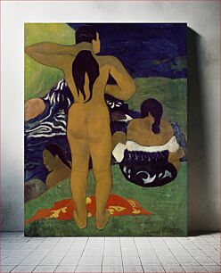 Πίνακας, Tahitian Women Bathing (1892) by Paul Gauguin