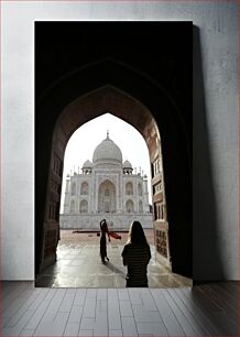 Πίνακας, Taj Mahal Through the Arch Το Ταζ Μαχάλ Μέσα από την Αψίδα