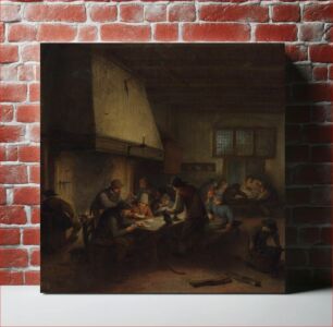 Πίνακας, Tavern Scene (early 1660s) by Adriaen van Ostade