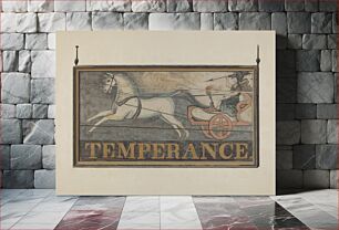 Πίνακας, Tavern Sign: "Temperance" (c. 1940) by John Matulis