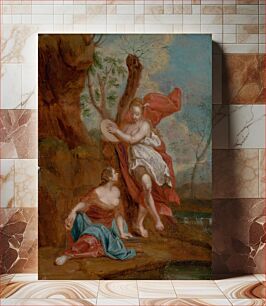Πίνακας, Thalia and terpsichore by Nicolas Vleughels