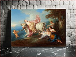 Πίνακας, The Abduction of Europa (1716) by Jean François de Troy