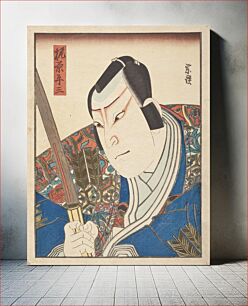 Πίνακας, The Actor Arashi Rikaku II as Kajiwara Heizo in the Play Yoshitsune sanbonzakura by Hasegawa Munehiro