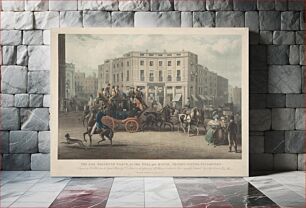 Πίνακας, The Age, Brighton Coach, at the Bull and Mouth, Regent Circus, Piccadilly