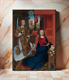 Πίνακας, The Annunciation by Hans Memling