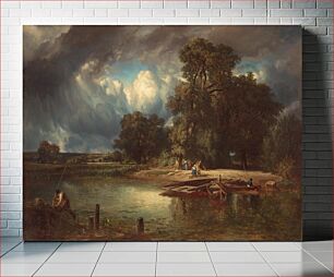 Πίνακας, The Approaching Storm (1849) by Constant Troyon