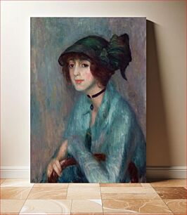 Πίνακας, The Brunette by William James Glackens