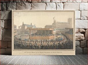 Πίνακας, The Coronation Procession of His Majesty King George the IV, July 19th 1821