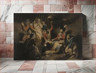 Πίνακας, The Finding of the Body of Tippoo Sultan by Samuel William Reynolds I