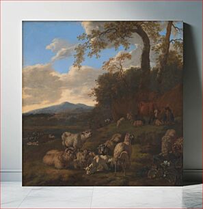 Πίνακας, The Flock of Sheep by Jacob Van Der Does D Æ