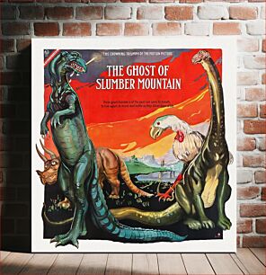 Πίνακας, The Ghost of Slumber Mountain poster (1918) chromolithograph art by World Film