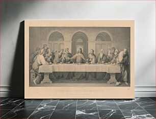 Πίνακας, The last supper, Heinrich Maria Von Hess