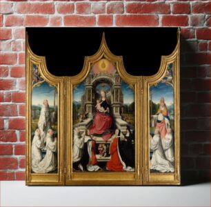 Πίνακας, The Le Cellier Altarpiece by Jean Bellegambe