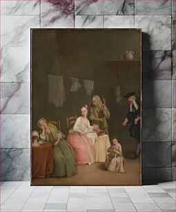 Πίνακας, The Letter by Pietro Longhi (Pietro Falca)