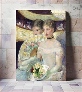 Πίνακας, The Loge (1878–1880) by Mary Cassatt