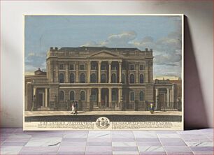 Πίνακας, The London Institution founded by Subscription A.D. 1805