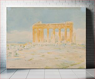 Πίνακας, The Parthenon, East Facade by Henry Bacon