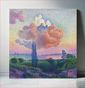 Πίνακας, The Pink Cloud (1896) by Henri-Edmond Cross