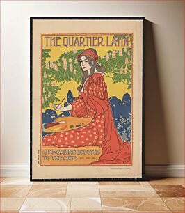 Πίνακας, The Quartier Latin. A magazine devoted to the arts / Louis Rhead (1890–1900) by Louis Rhead