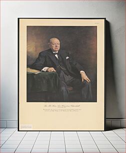 Πίνακας, The Rt. Hon. Sir Winston Churchill, K.G., O.M., C.H