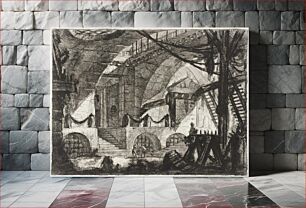 Πίνακας, The Sawhorse by Giovanni Battista Piranesi