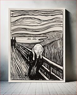 Πίνακας, The Scream (1895) by Edvard Munch