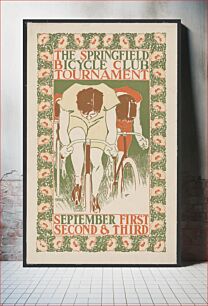 Πίνακας, The Springfield bicycle club tournament, September first, second, & third Bradley