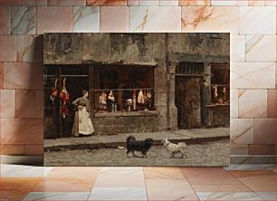 Πίνακας, The street in paris, 1875, Mariefrançoisfirmin Girard