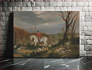 Πίνακας, The Suffolk Hunt: Going to Cover near Herringswell