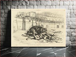 Πίνακας, The Tammany Tiger Loose, Thomas Nast