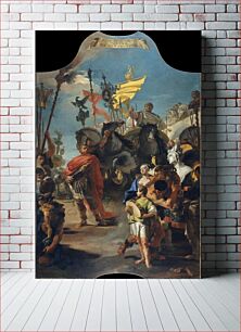 Πίνακας, The Triumph of Marius by Giovanni Battista Tiepolo