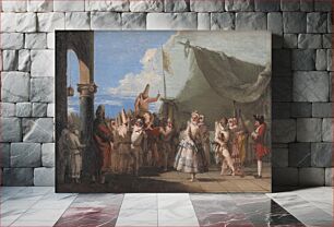 Πίνακας, The Triumph of Pulcinella by Giovanni Domenico Tiepolo