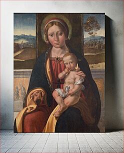 Πίνακας, The Virgin and Child by Benvenuto Tisi