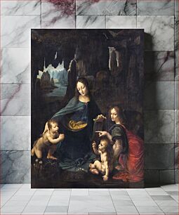 Πίνακας, The Virgin of the Rocks (ca. 1601–1700) by Leonardo da Vinci