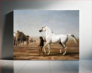 Πίνακας, The Wellesley Grey Arabian Led through the Desert (ca. 1810) by Jacques–Laurent Agasse