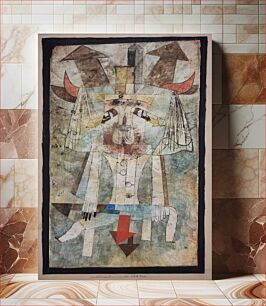 Πίνακας, The wild man (1922) by Paul Klee