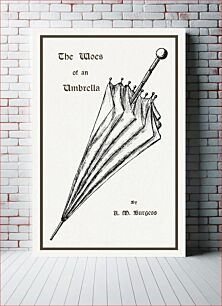 Πίνακας, The Woes of an Umbrella (1905) by Adelaide Maria Burgess