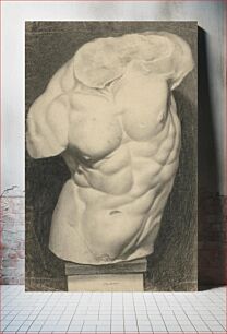 Πίνακας, Torso cast study, František Klimkovič