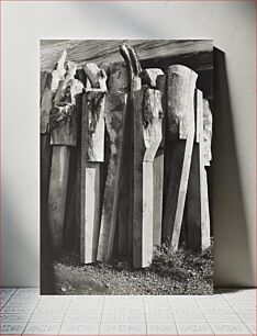 Πίνακας, Totems, Old Shipyard, Rye (1932) by Paul Nash