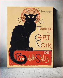 Πίνακας, Tournée du Chat Noir (1896) by Théophile Alexandre Steinlen