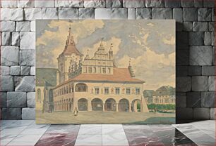 Πίνακας, Town hall in levoča, William Forberger