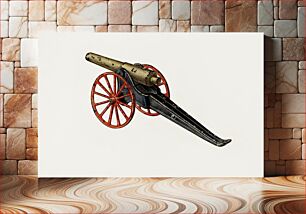 Πίνακας, Toy Cannon (ca.1941) by Charles Henning