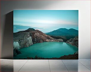 Πίνακας, Tranquil Mountain Lake Ήρεμη ορεινή λίμνη