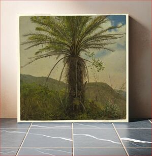 Πίνακας, Tree Fern, Jamaica, Frederic Edwin Church