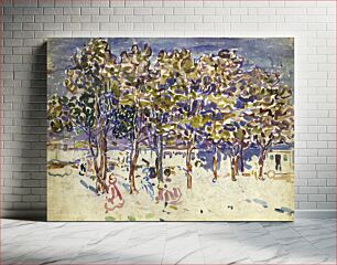 Πίνακας, Trees, Maurice Prendergast