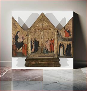 Πίνακας, Triptych by Master of the San Quirico Crucifix