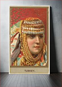 Πίνακας, Turkey, from the Races of Mankind series (T181) issued by Abdul Cigarettes