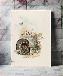 Πίνακας, Turkey with pigeons